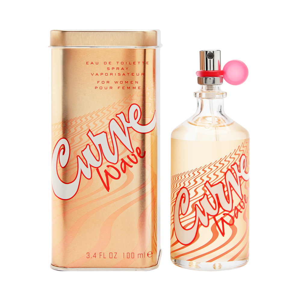 LC-Curve (L) Wave 3.4 oz edt spray