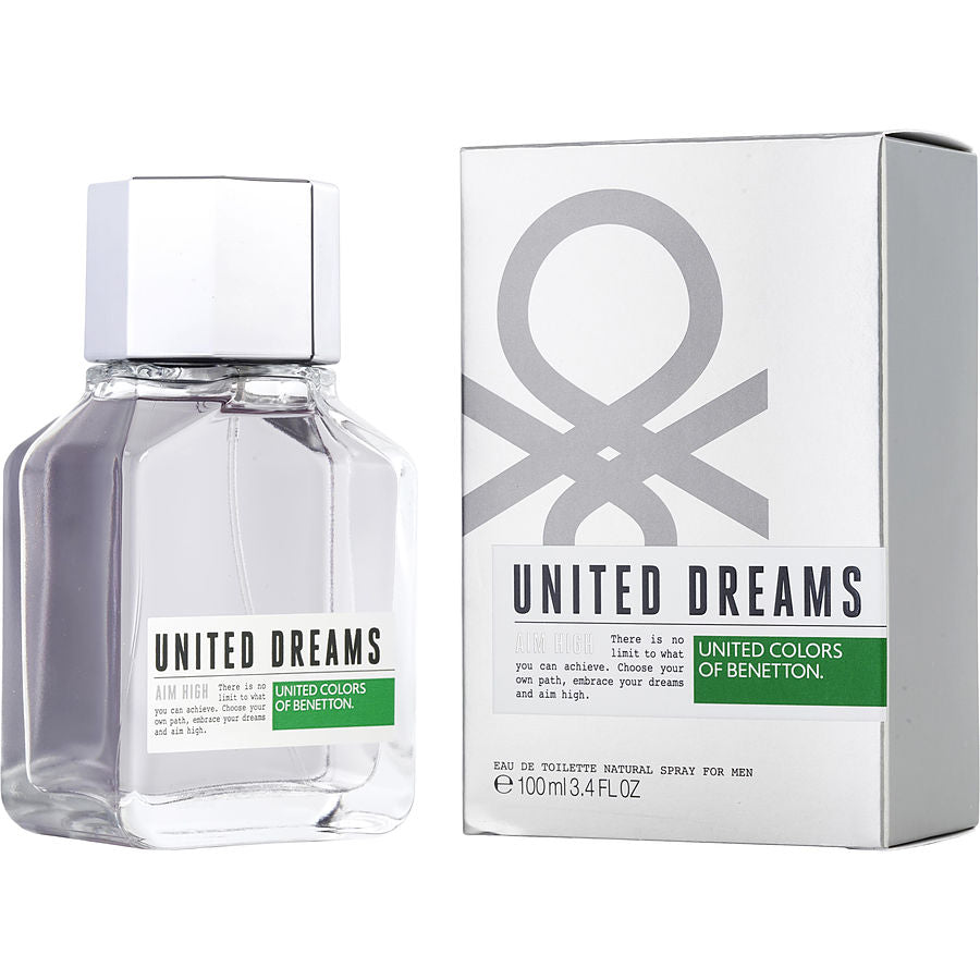 Benetton United Dreams Aim High (M) 3.4 oz edt spray