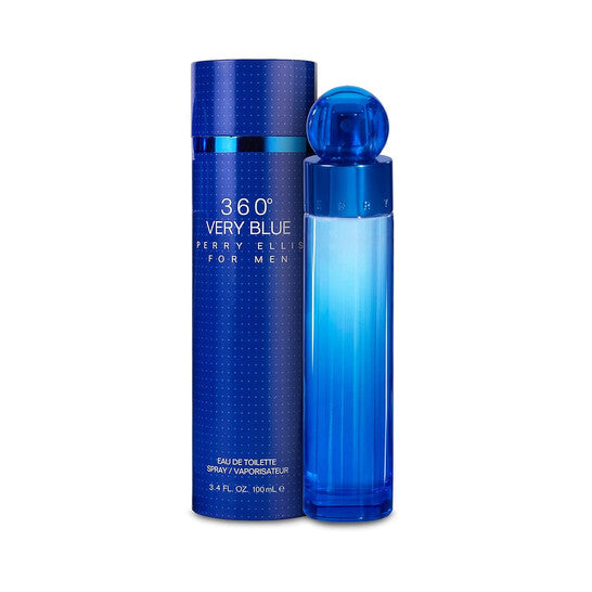 Perry Ellis 360 Very Blue (M) 3.4 oz edt spray