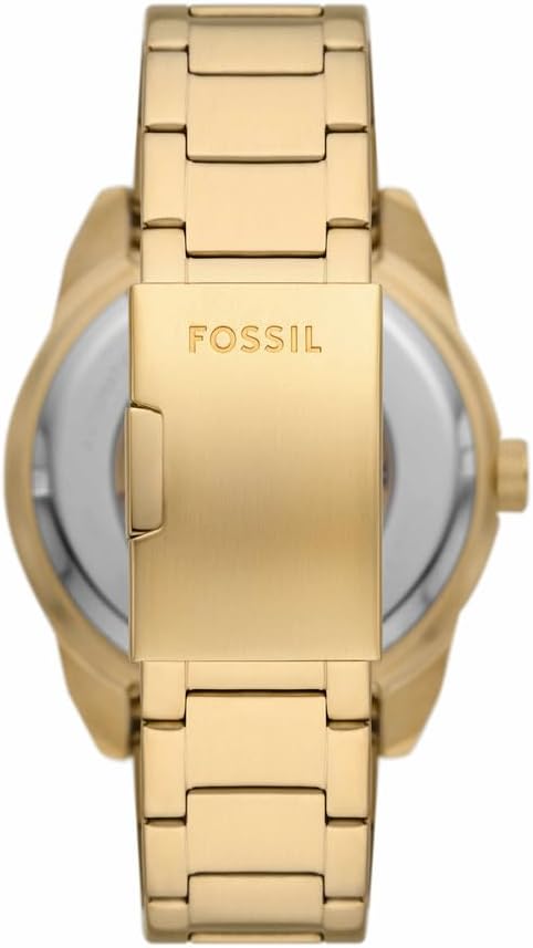 Fossil Bronson Gold Analog Automatic Watch ME3257