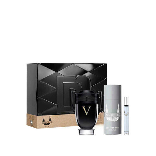 Paco Rabanne Men's Invictus Victory 3 Piece Gift Set