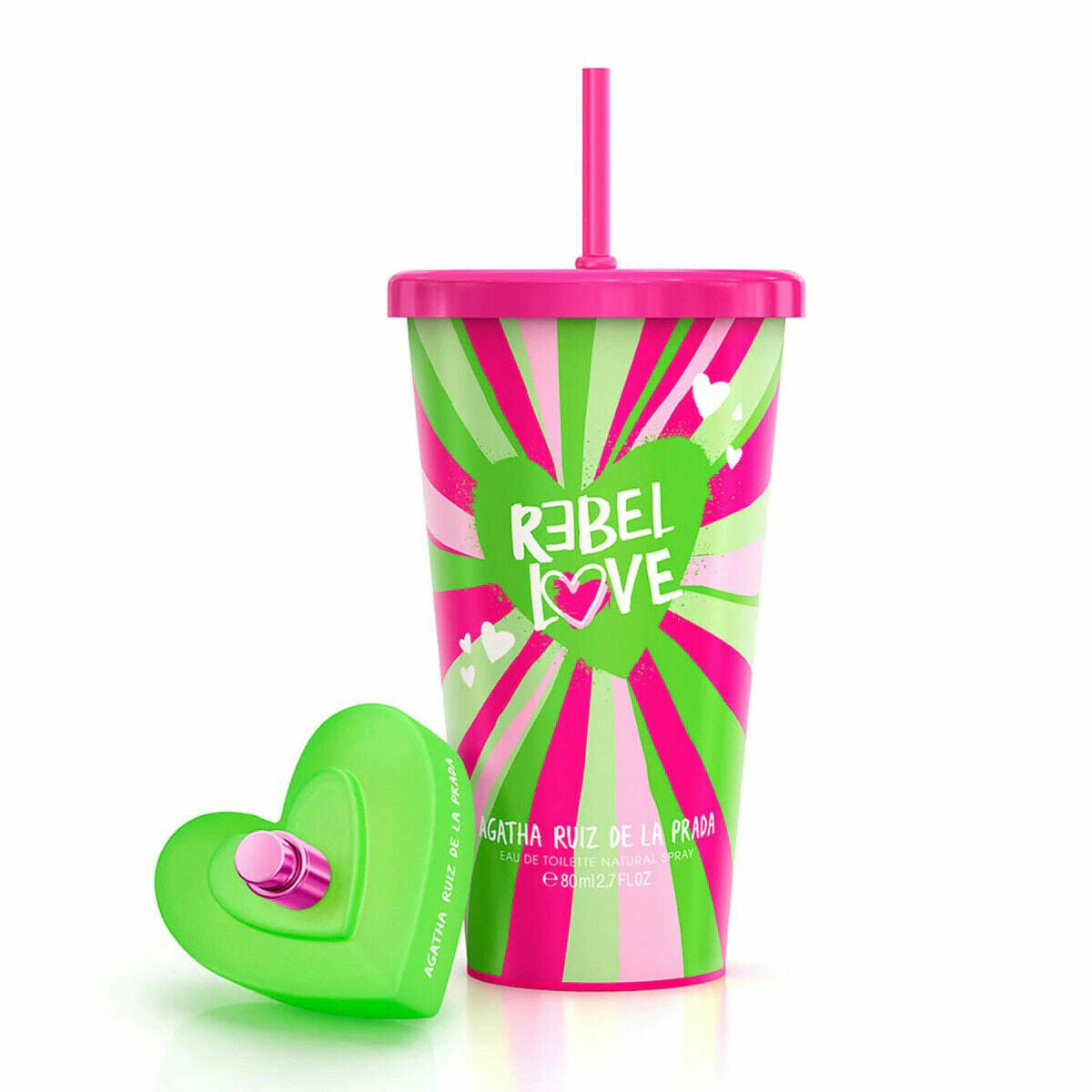 Agatha Ruiz De La Prada Rebel Love (L) 2.7 oz edt spray (Smoothie Cup)