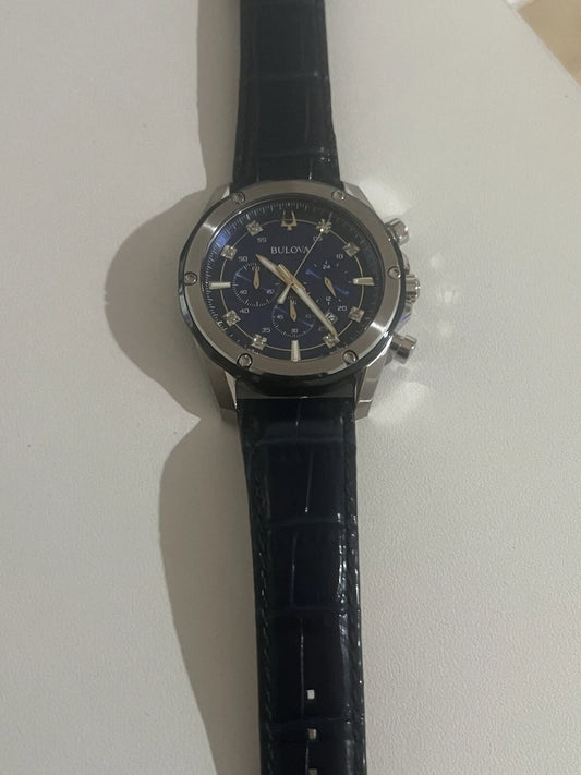 Bulova Men's Crystal Collection Watch 98D187