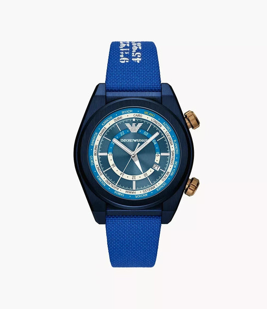 Emporio Armani Quartz Blue Dial Men's Watch AR11564
