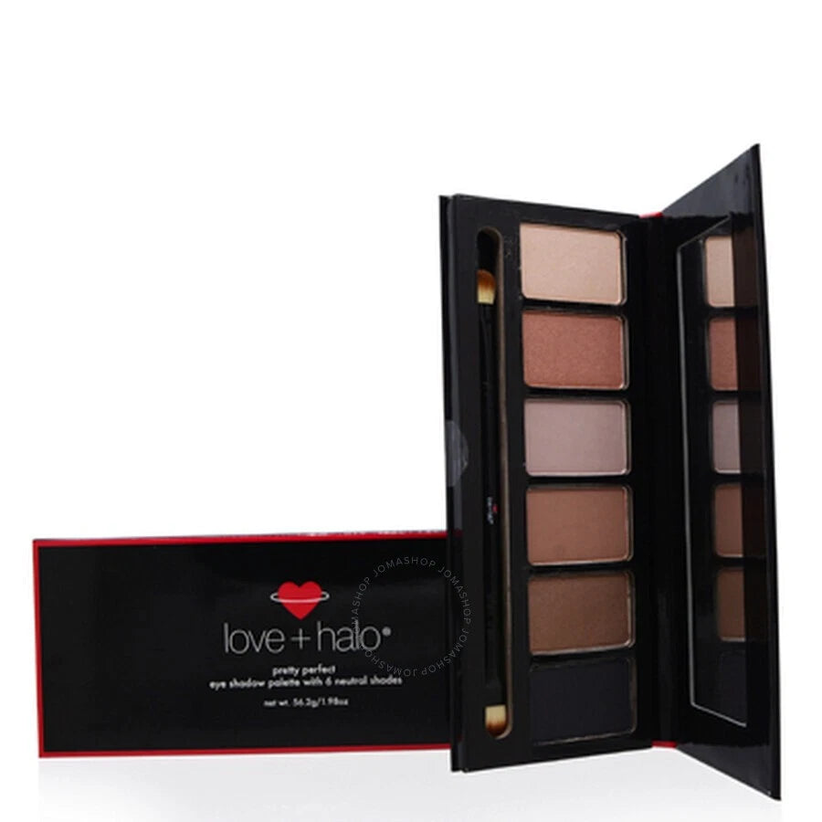 LOVE+HALO COSEMETICS PRETTY PERFECT EYE SHADOW PALETTE W6 SHADES