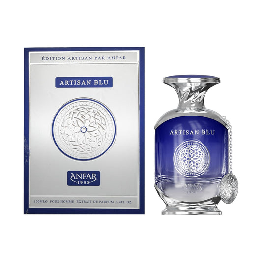 Anfar 1950 ARTISAN BLU Pour Homme by Extrait de Parfum, 3.4 fl oz,