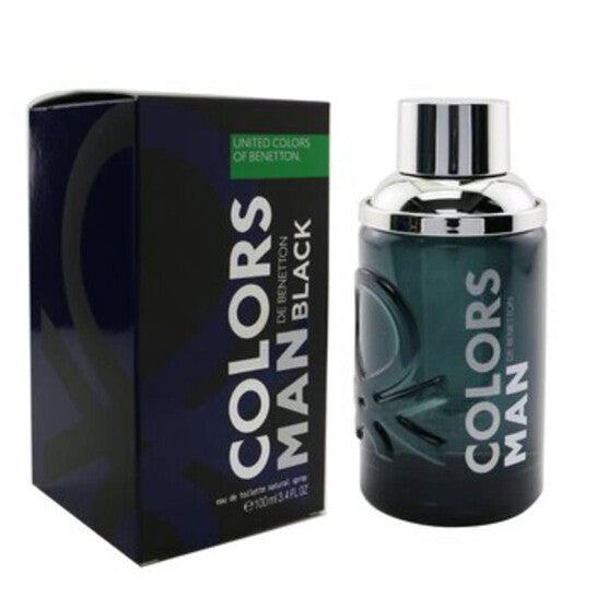 Benetton Colors Black (M) 3.4 oz edt spray