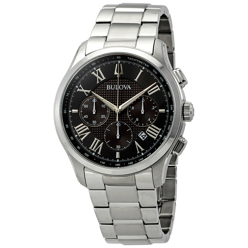Bulova Men's Classic Wilton Stainless Steel Chronograph Watch 96B288