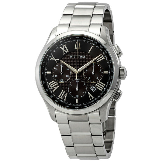 Bulova Men's Classic Wilton Stainless Steel Chronograph Watch 96B288