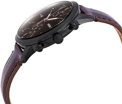 Fossil Townsman Chronograph Brown Satin Dial Men's Watch FS5437
