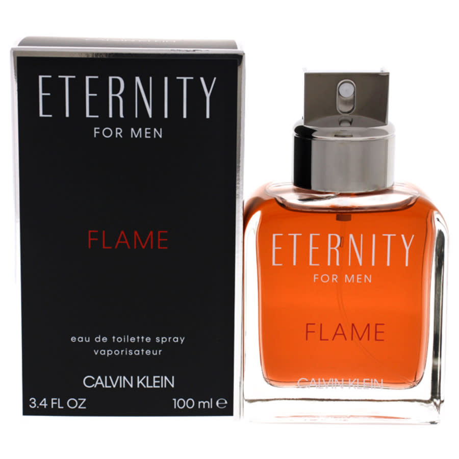 Calvin Klein Eternity Flame (M) 3.4 oz edt spray