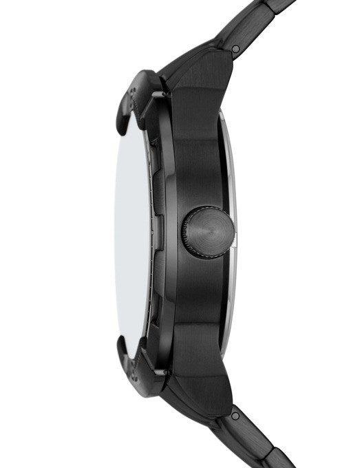 Fossil Bronson Automatic Black Stainless Steel Watch ME3256