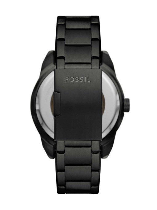 Fossil Bronson Automatic Black Stainless Steel Watch ME3256