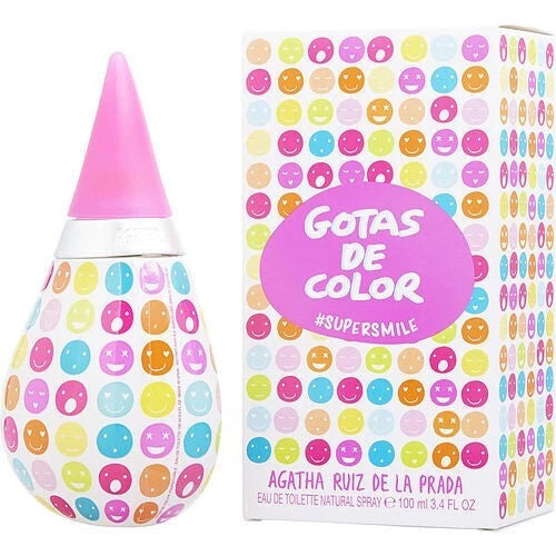 Agatha Ruiz De La Prada Gotas de Color #Supersmile (L) 3.4 oz EDT spray