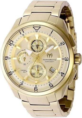 Technomarine TM-318130 Ocean Gold-tone Dial 44 mm Men's Watch