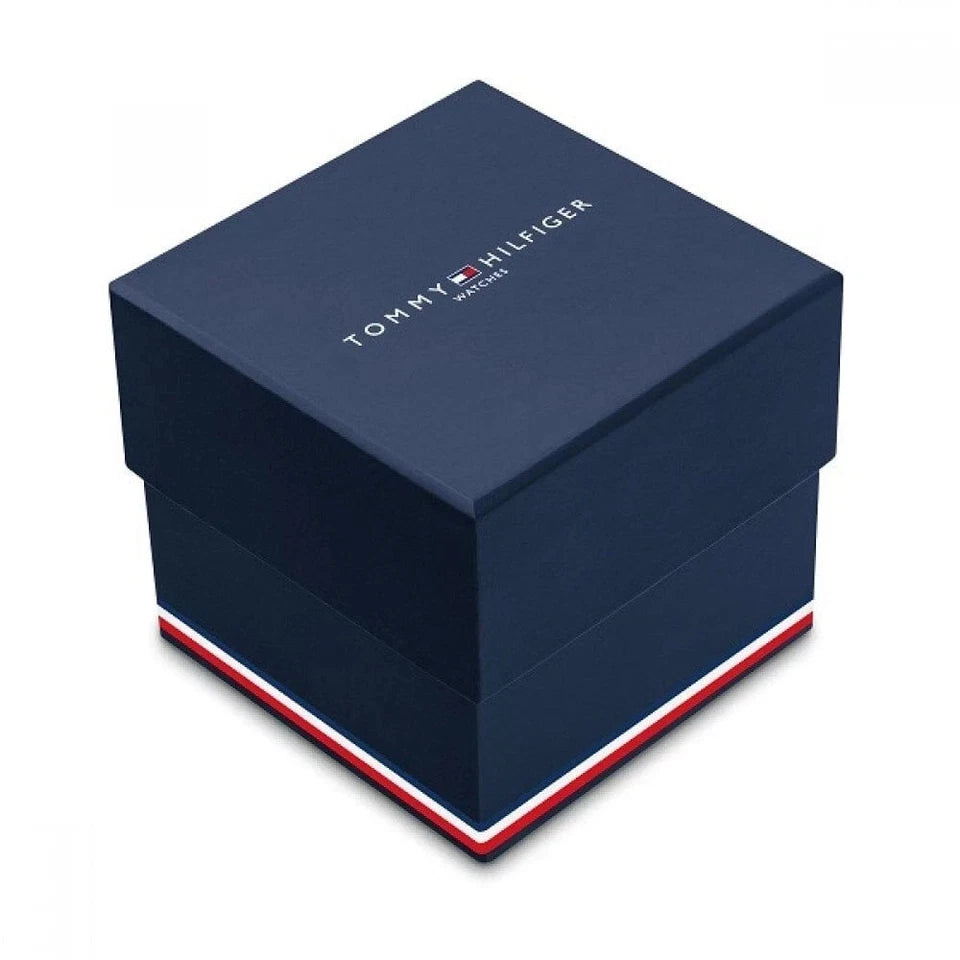 Tommy Hilfiger 1792080 Men's Stainless Steel Blue Dial Watch 46mm