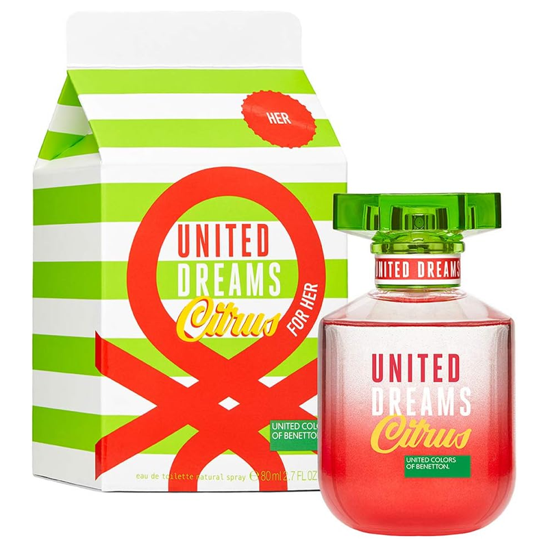Benetton United Dreams Citrus (L) 2.7 edt spray